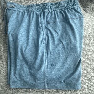 lululemon athletica Men's Heather Blue Athletic Shorts